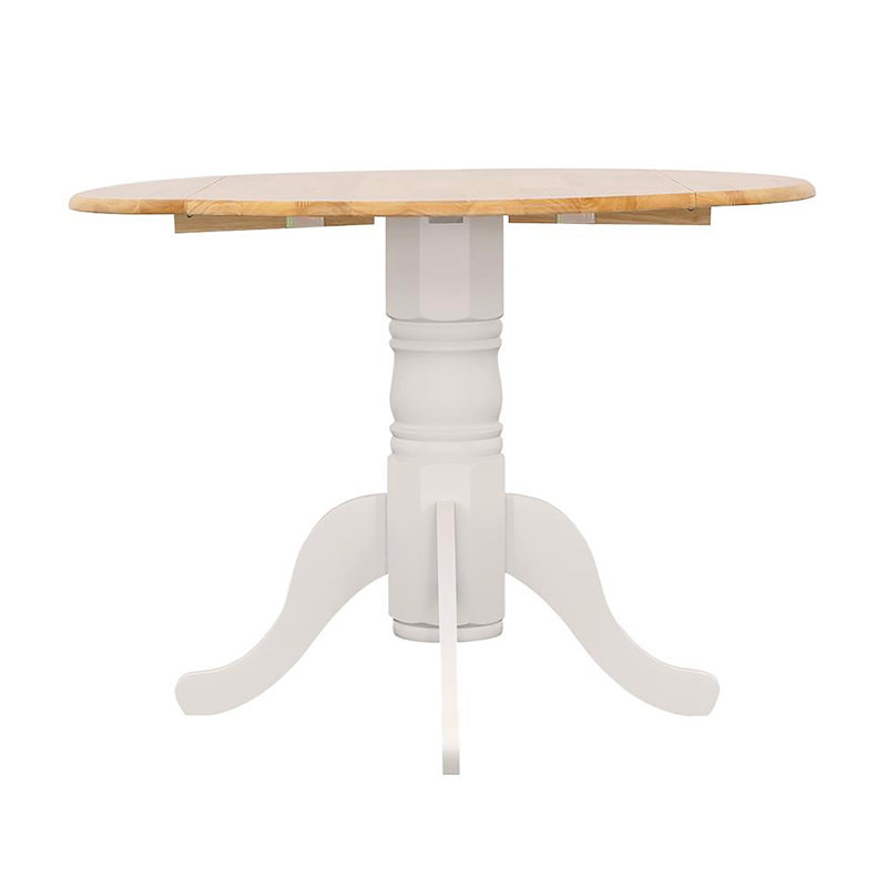 Round Dining Table With Drop Leaf