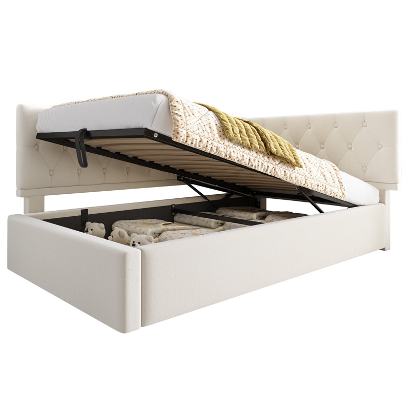 Metal Daybed, Beige