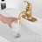 Antique Brass Bathroom Sink Faucet Single Handle