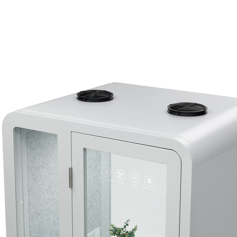 Grande salle de réunion modulaire blanche