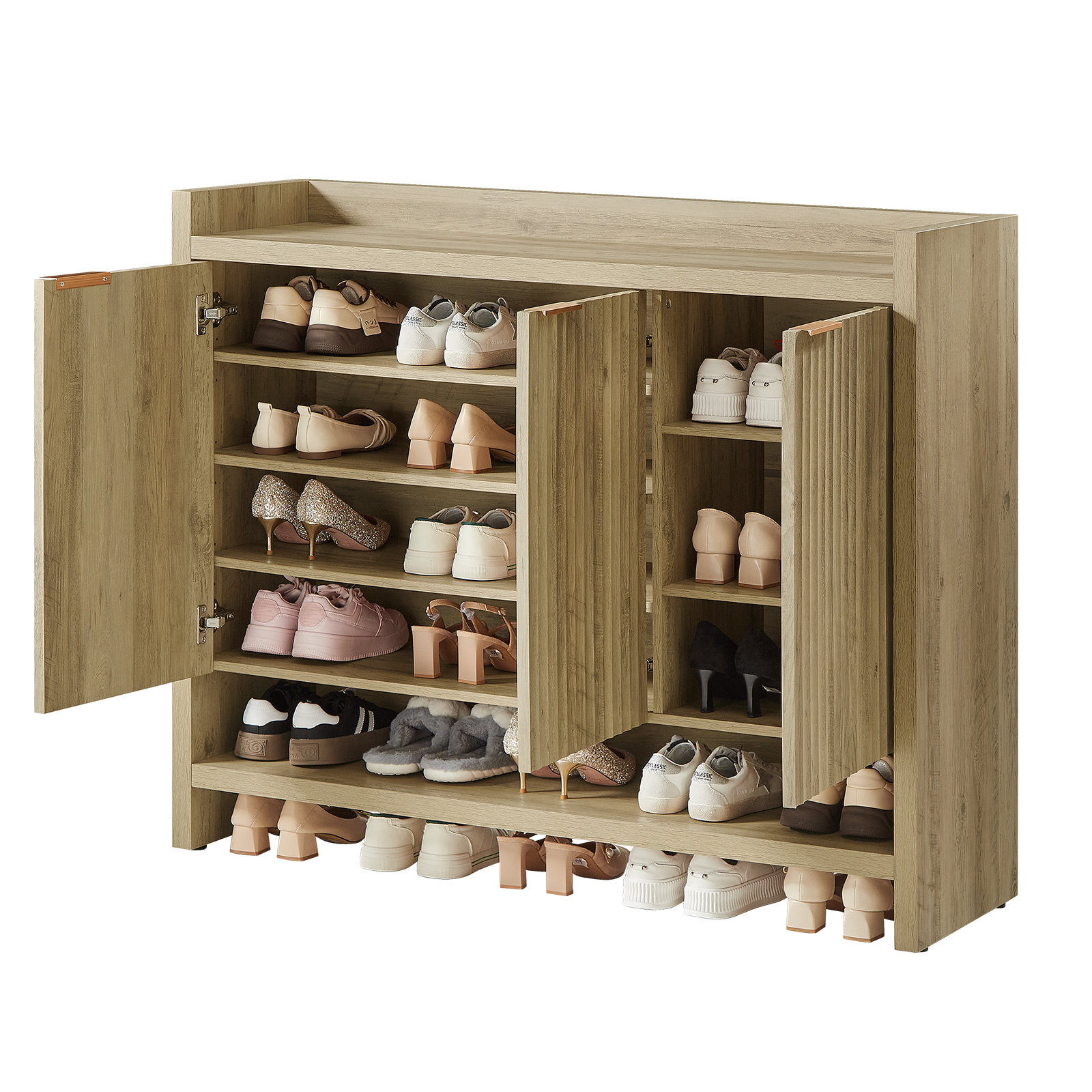 30 Pair Shoe Storage Cabinetnull