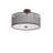 Kirkbride 3 - Light Dimmable Drum Chandelier-19188921-19188920