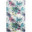 Tapis à motif floral ivoire / bleu / mauve Wingler-23203413