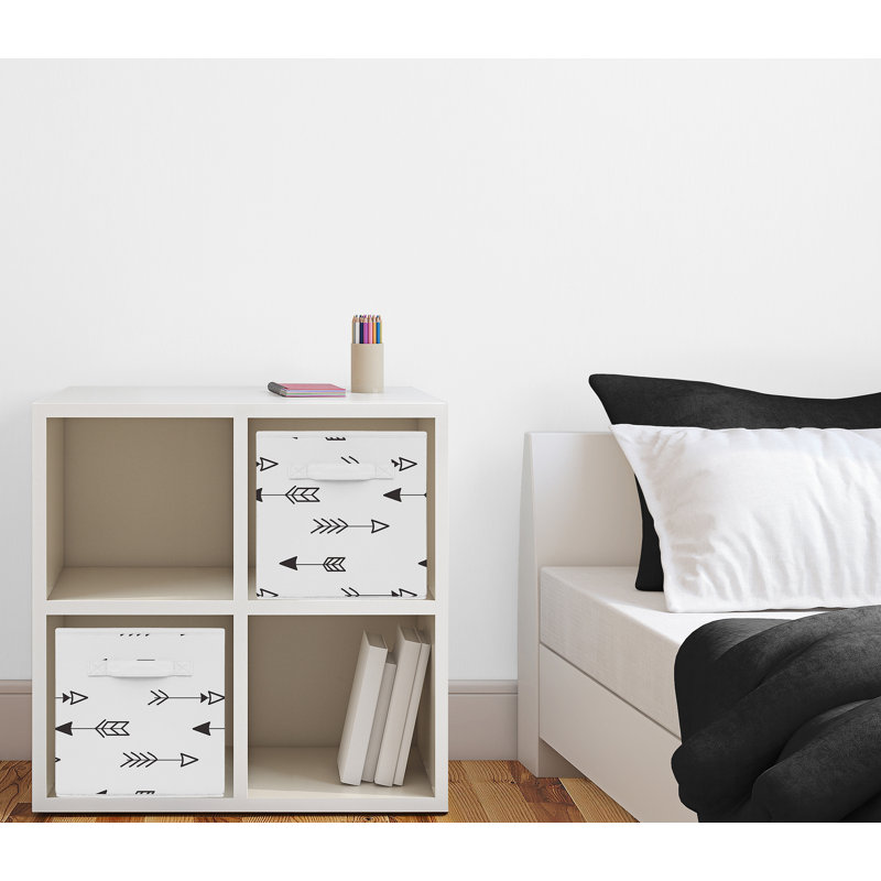 Cube de rangement en tissu fox