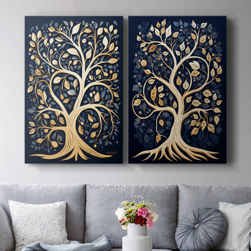 LANDSCAPES Series CXXXIV-Premium Gallery Wrapped Canvas -Ready to Hang, 48" H x 64" W