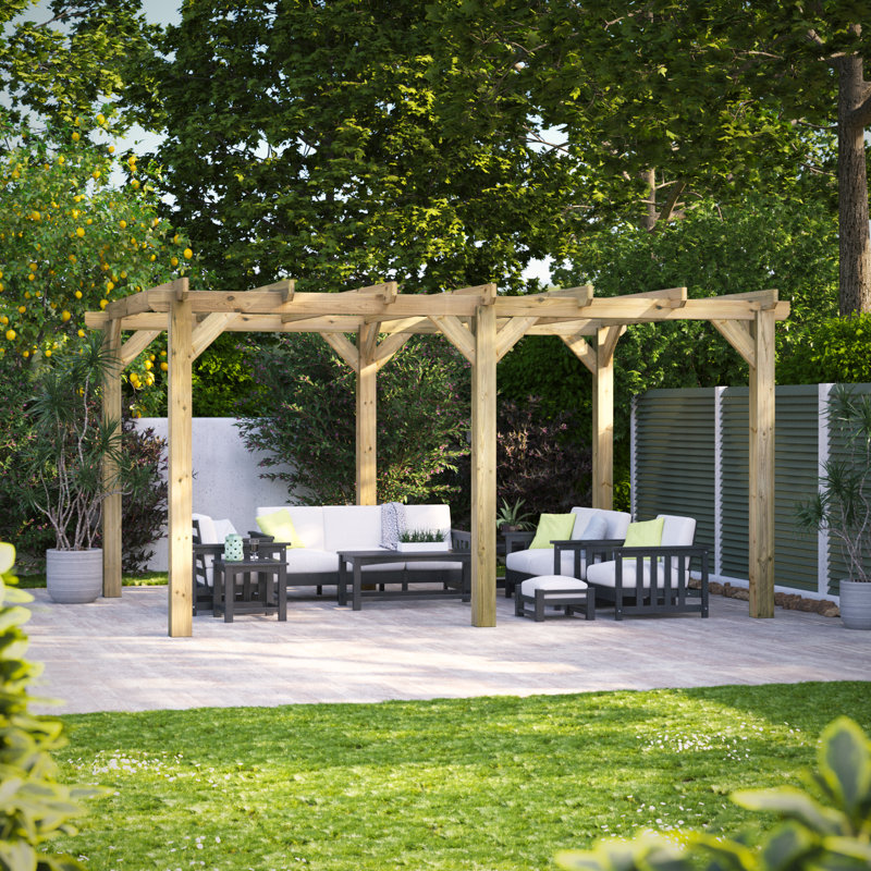Powersheds Timber Pressure Treated Pergola