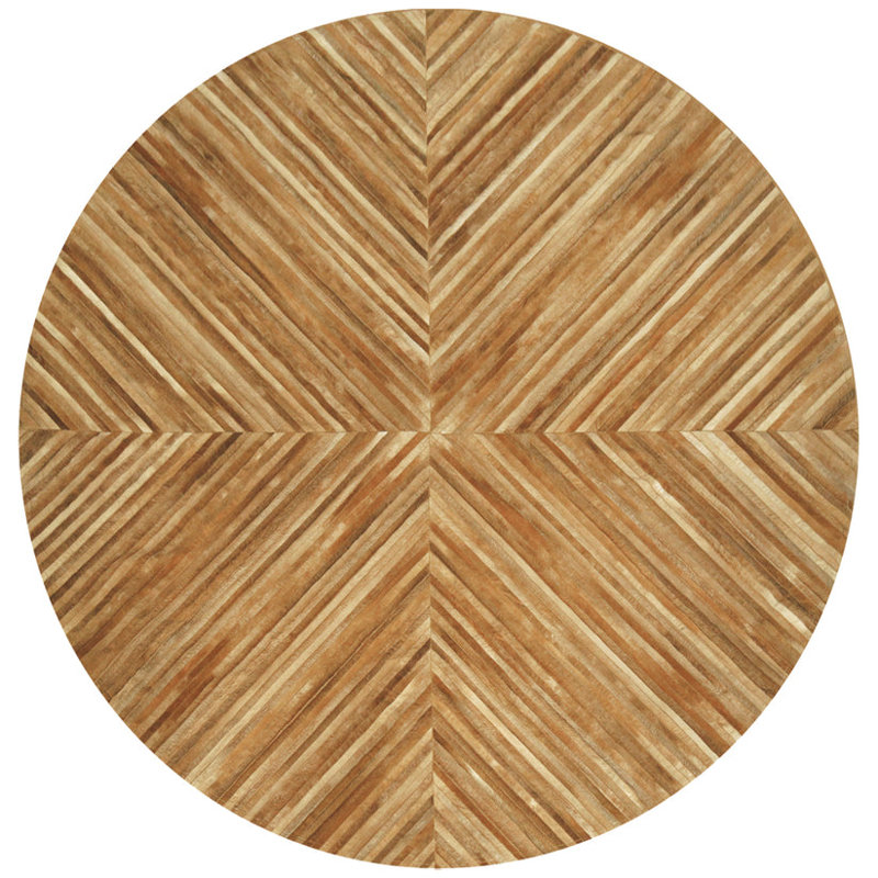 Art Hide Cowhide Area Rug in Tan