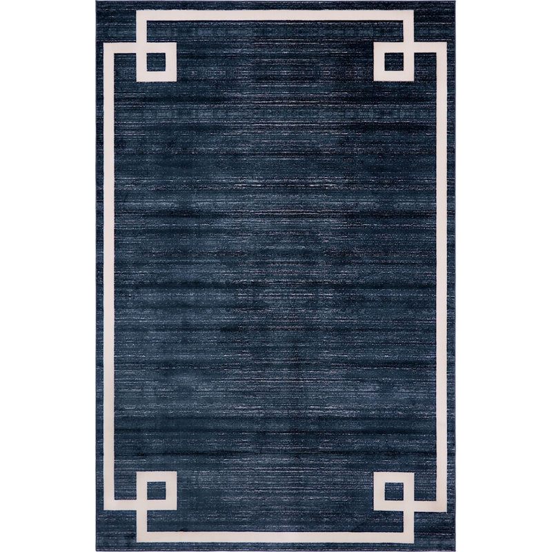 Heights Abstract Indoor Rug, Rectangle 4' x 6'