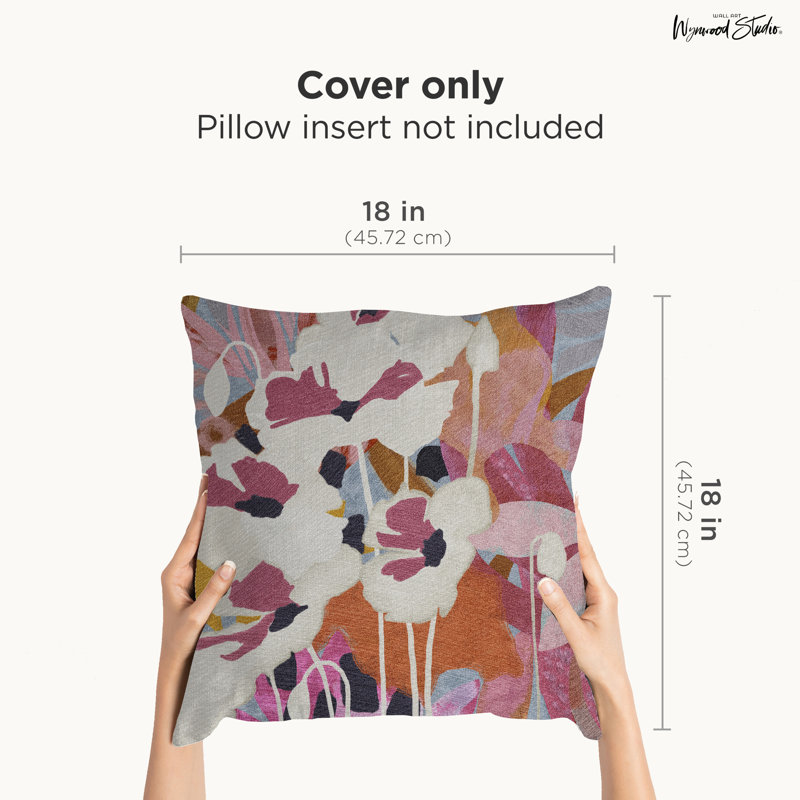 Floral Pillow Cover
