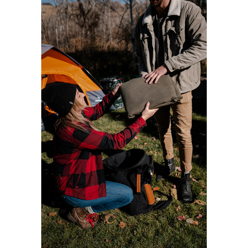 Heavy Duty Green Cotton Canvas Tarp with Brass Grommets