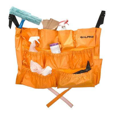 Panier de nettoyage pour poubelle en polyester 12 poches Alpine Industries