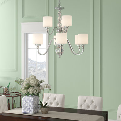 Christena 9 - Light Dimmable Tiered Chandelier