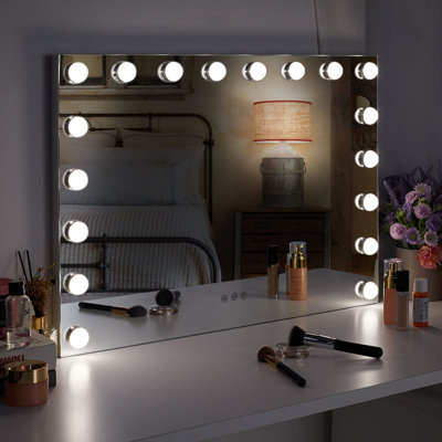 Odeth Iron Rectangle Floor Mirror