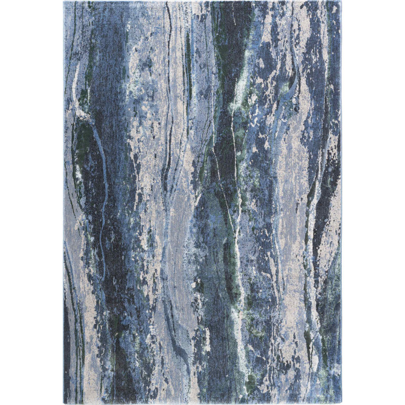 Ayan Abstract Area Rug, Rectangle 133 cm x 195 cm