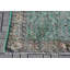 Tapis rétro, tapis neutres, grands tapis de 5,5 x 8,1 pi, tapis turc, tapis tissé à la main vert, tapis Boho
