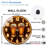 Led Neon Beer Clock Wall Decor for Home Bar Art - 12'' Modern Glass Wall Clock