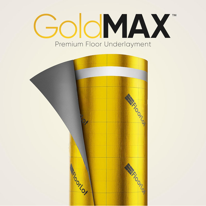 GoldMax Premium Flooring Underlayment (200 sq.ft./roll)