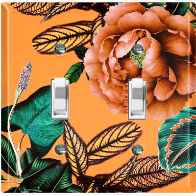 Landscape & Nature 2 - Gang Toggle Light Switch Standard Wall Plate