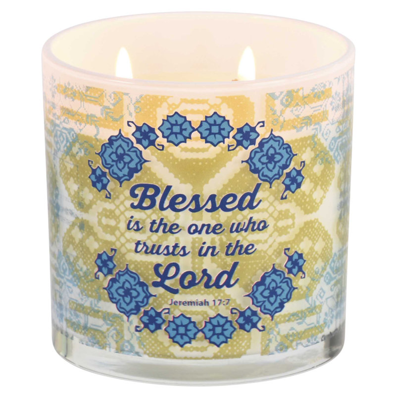 Soy Candle Blessed Is The One Who 13 oz