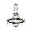 Rustic Lodge 12 - Light Chandelier