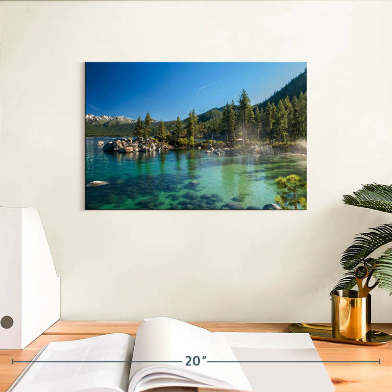 Alvord Emerald Lake Tahoe, H 8 po x l 12 po