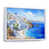 Cadre flottant blanc