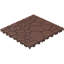 Carreaux de terrasse à motif de pierre de 12 po x 12 po à emboîtement de pierre (ensemble de 44 pièces) - Installation rapide en bricolage-113301705