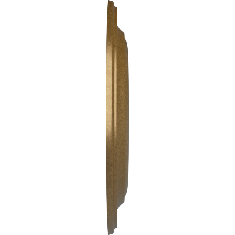 Médaillon de plafond Niobe 18 "x P 1 1/2" (convient aux auvents jusqu'à 8 5/8 "), Or pâle