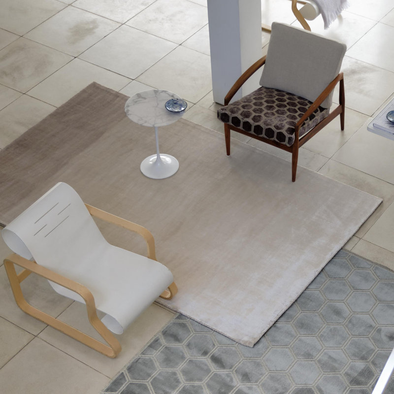 Eberson Mink Rug, Rectangle 5'2" x 8'5"