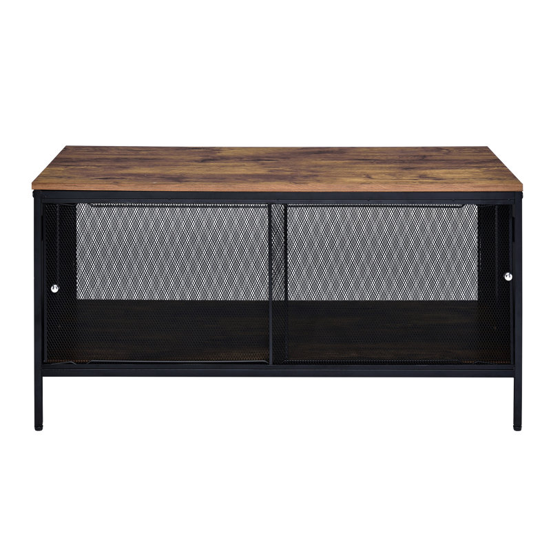 Pizzaro Solid Wood Top Coffee Table