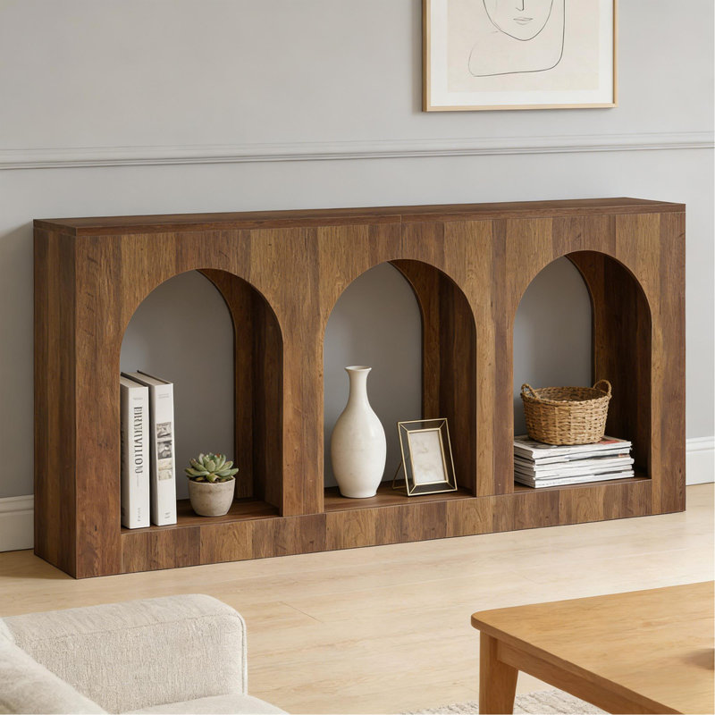 Table d'appoint Classic Design, table de vestibule arquée, console (table seulement)