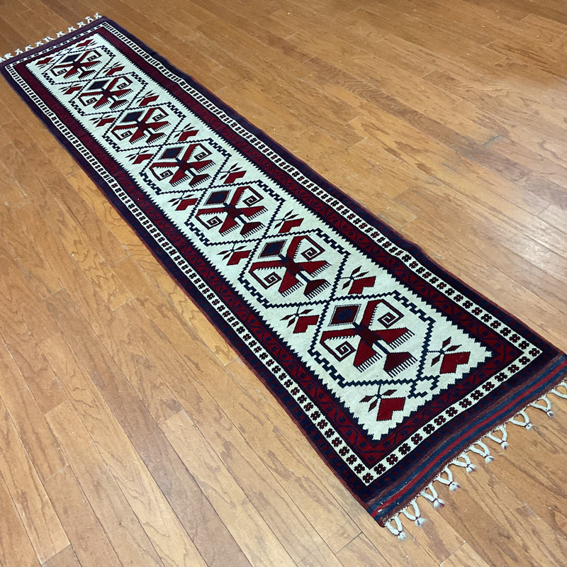  Chemin de table en laine Anatolia fait à la main