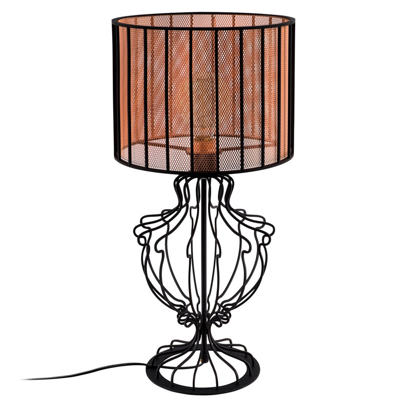 Lampe de table noire 24,02 po Crowland