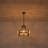 4-Light Dimmable Drum Chandelier