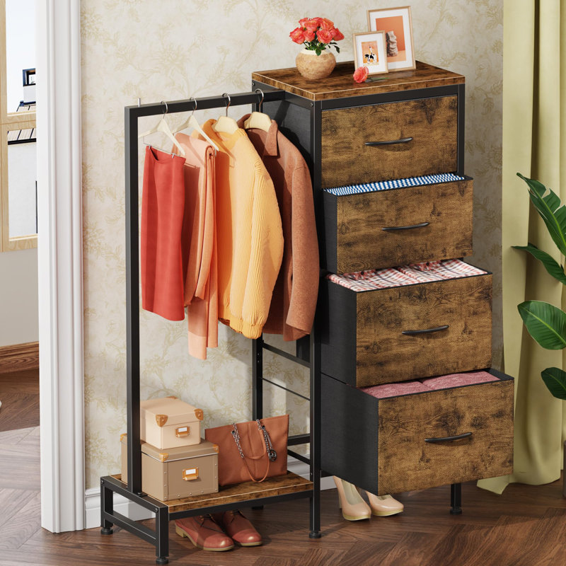 Commode avec support suspendu