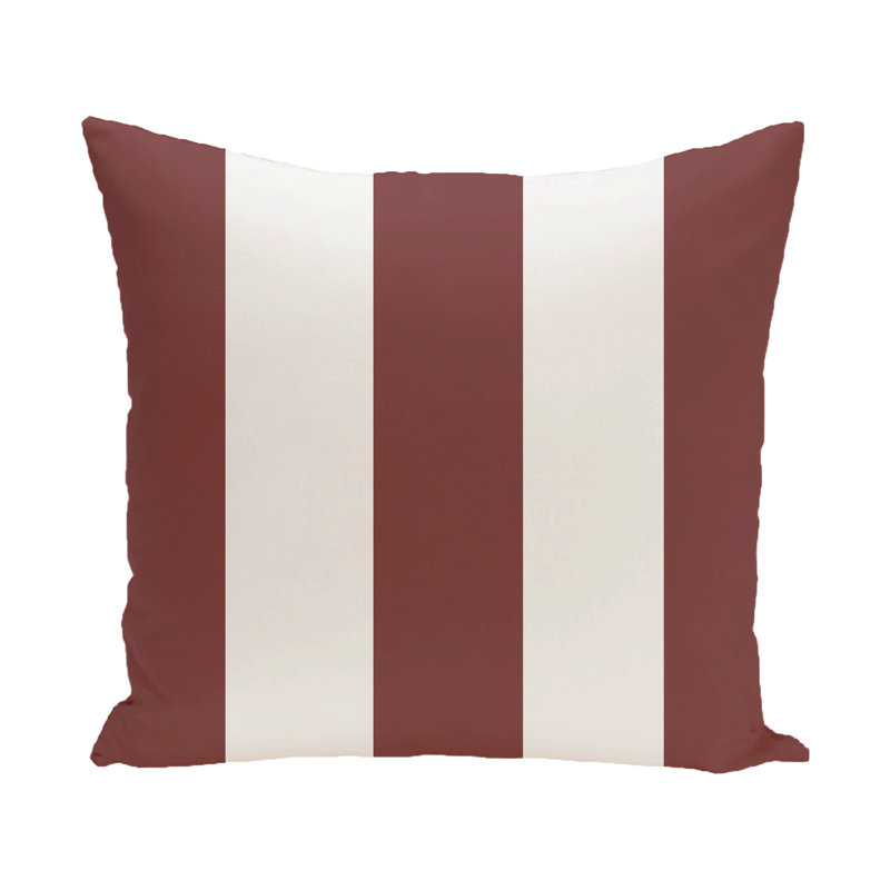 Outdoor Pillow Cover & Insert, Mahogany, 18"x18"