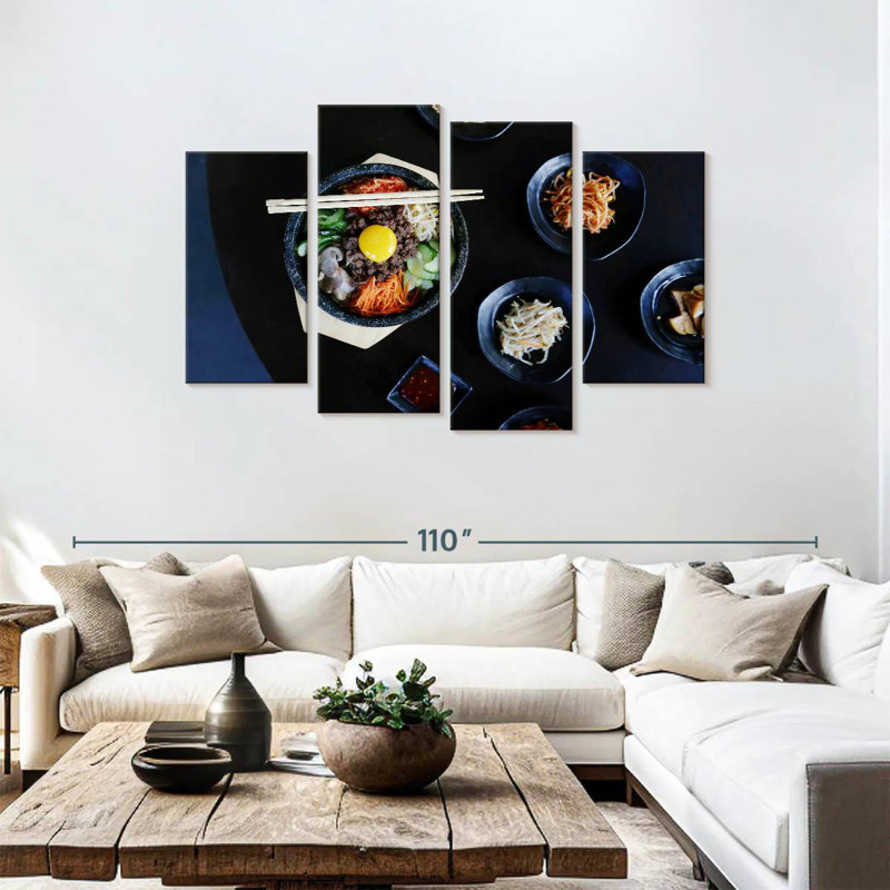 Bibimbap coréen Yarlin, H 48 po x l 75 po