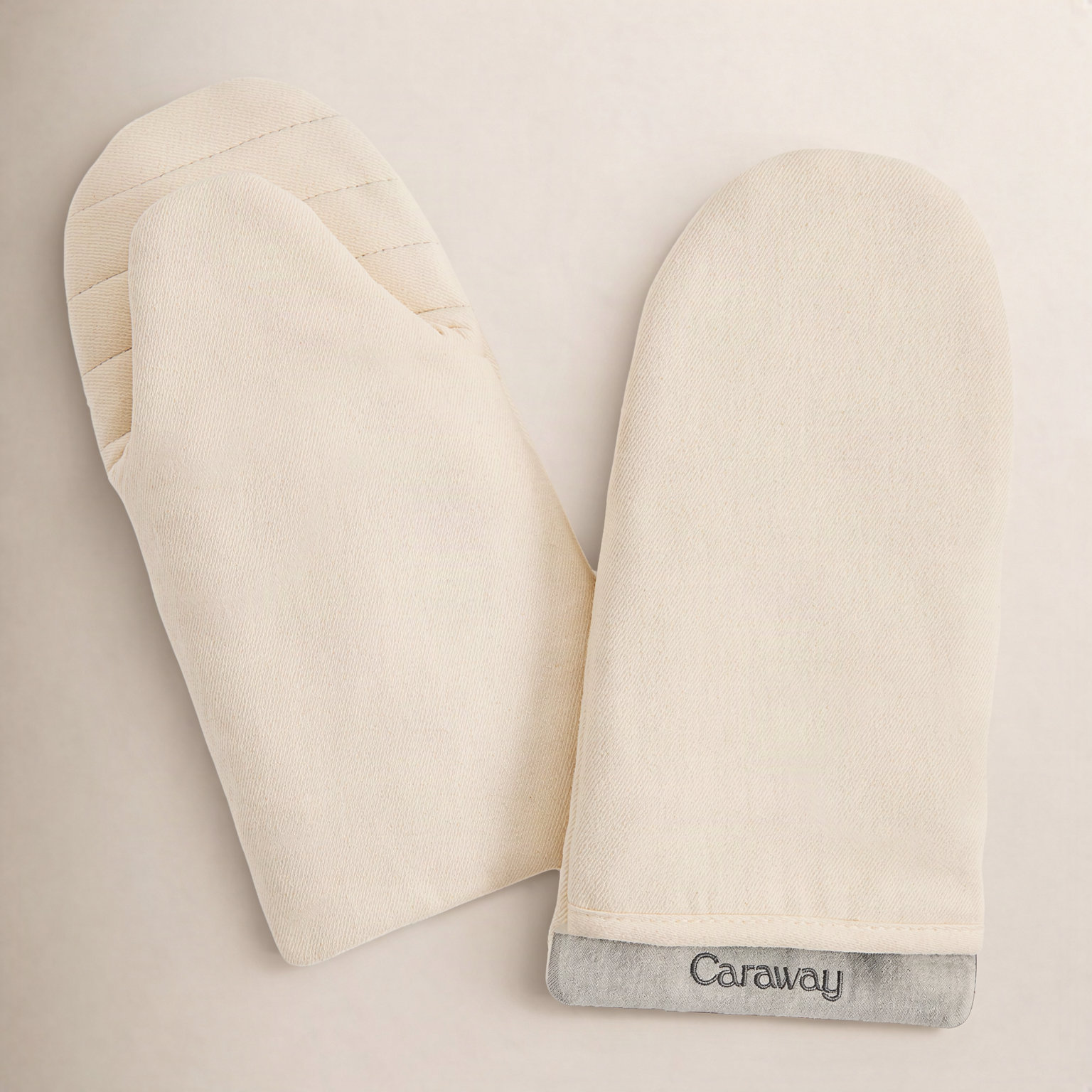 Caraway 2-Piece Linen Oven Mitt Set