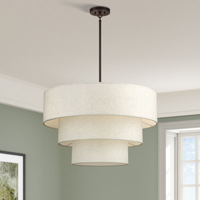 Aselin 8 Light English Bronze Large Pendant Chandelier