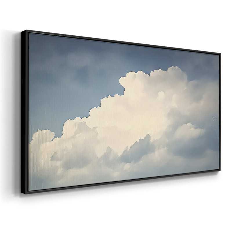 Série paysage - XCI - Toile tendue avec châssis encadré - Prêt à être accroché, Noir, H 21 po x l 41 po