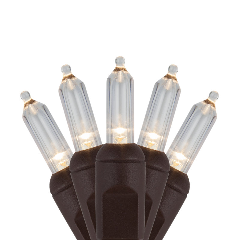 Éclairage à DEL constant 50 guirlandes lumineuses, Blanc chaud