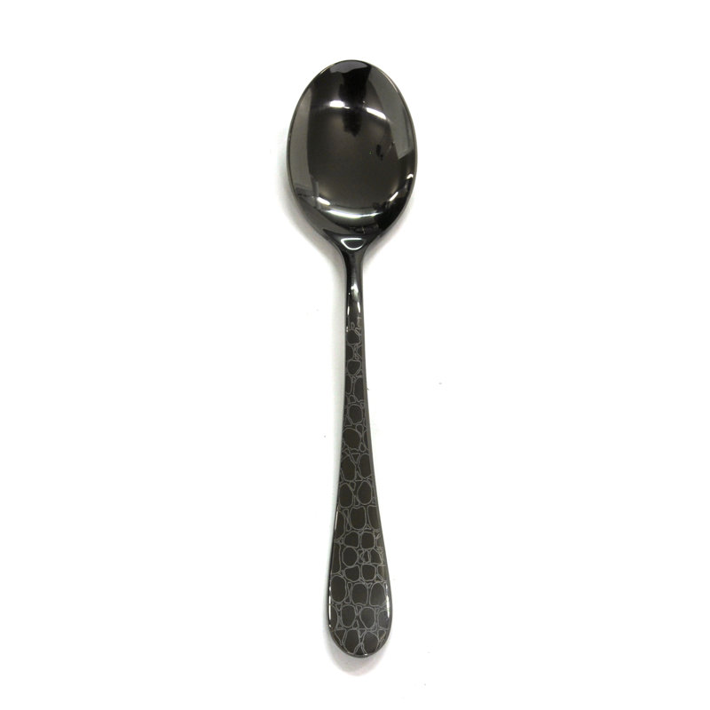 Coccodrillo Dinner Spoon, Oro-nero