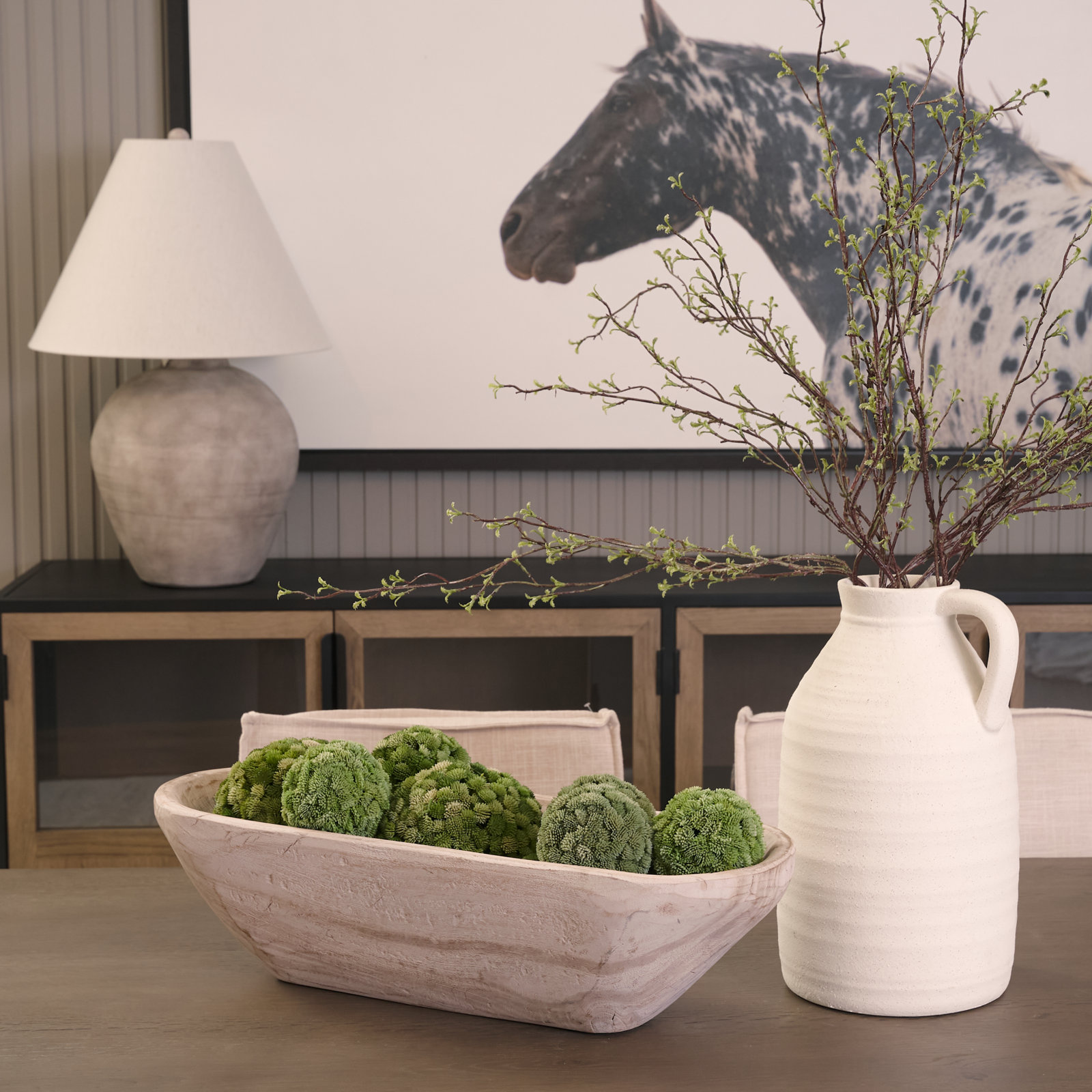Zandile Decorative Bowl, Light White