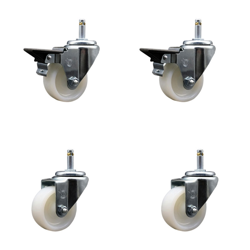 4-Piece Nylon Caster Set