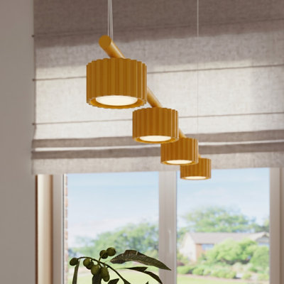 Chandelier AURA 4 white Gx53