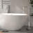 Single Handle Free Standing Bathtub Faucet with Diverter and Handshower-100515560
