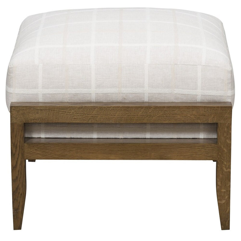 Wainscott Ottoman, Callaloo Cotton, Navajo