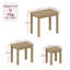 Ellesmere Nesting Tables