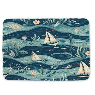 Chumenti Microfiber / Microsuede Non-Slip Bath Mat