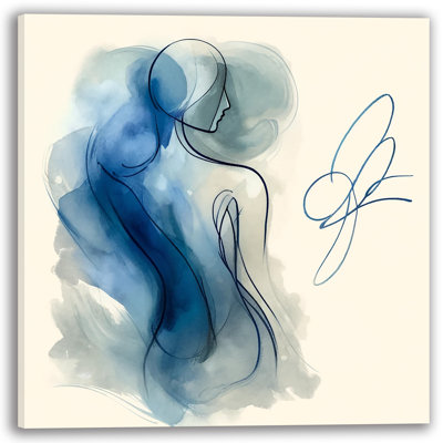 Abstract Minimalist - Wrapped Canvas Print